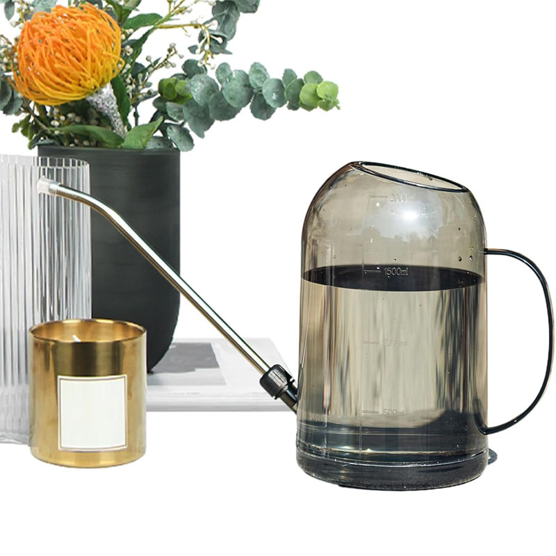 긴 주둥이가 있는 투명한 물뿌리개, 계량 눈금 포함,  - Watering Can Long Spout 리뷰 및 가격
