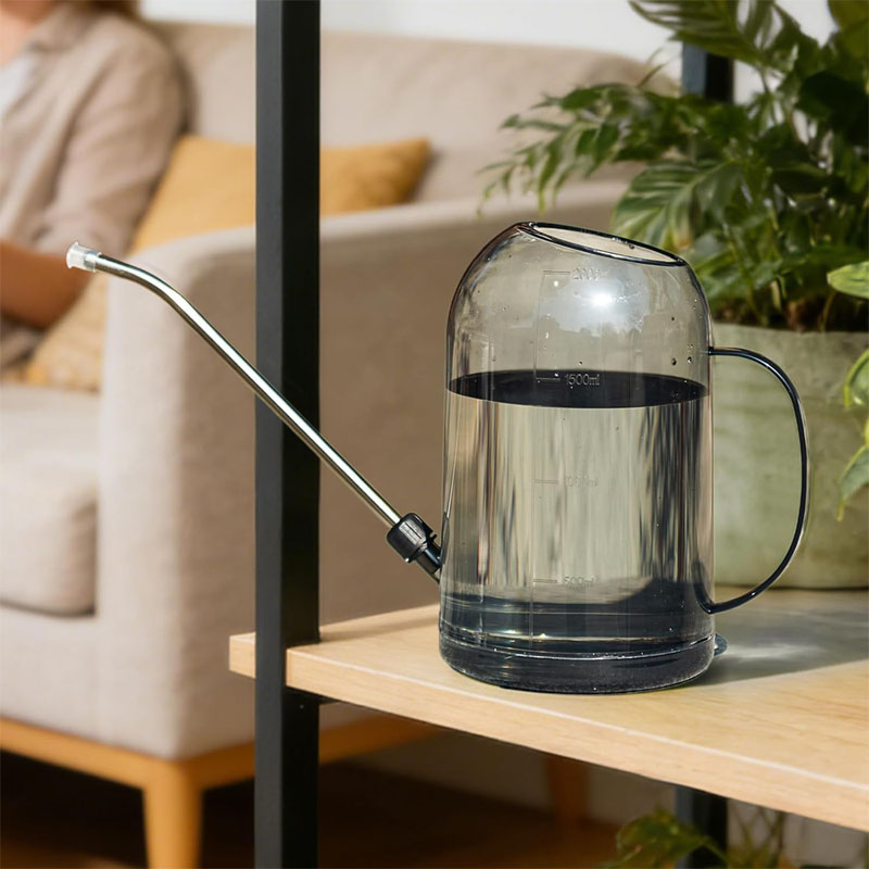 긴 주둥이가 있는 투명한 물뿌리개, 계량 눈금 포함,  - Watering Can Long Spout 리뷰 및 가격