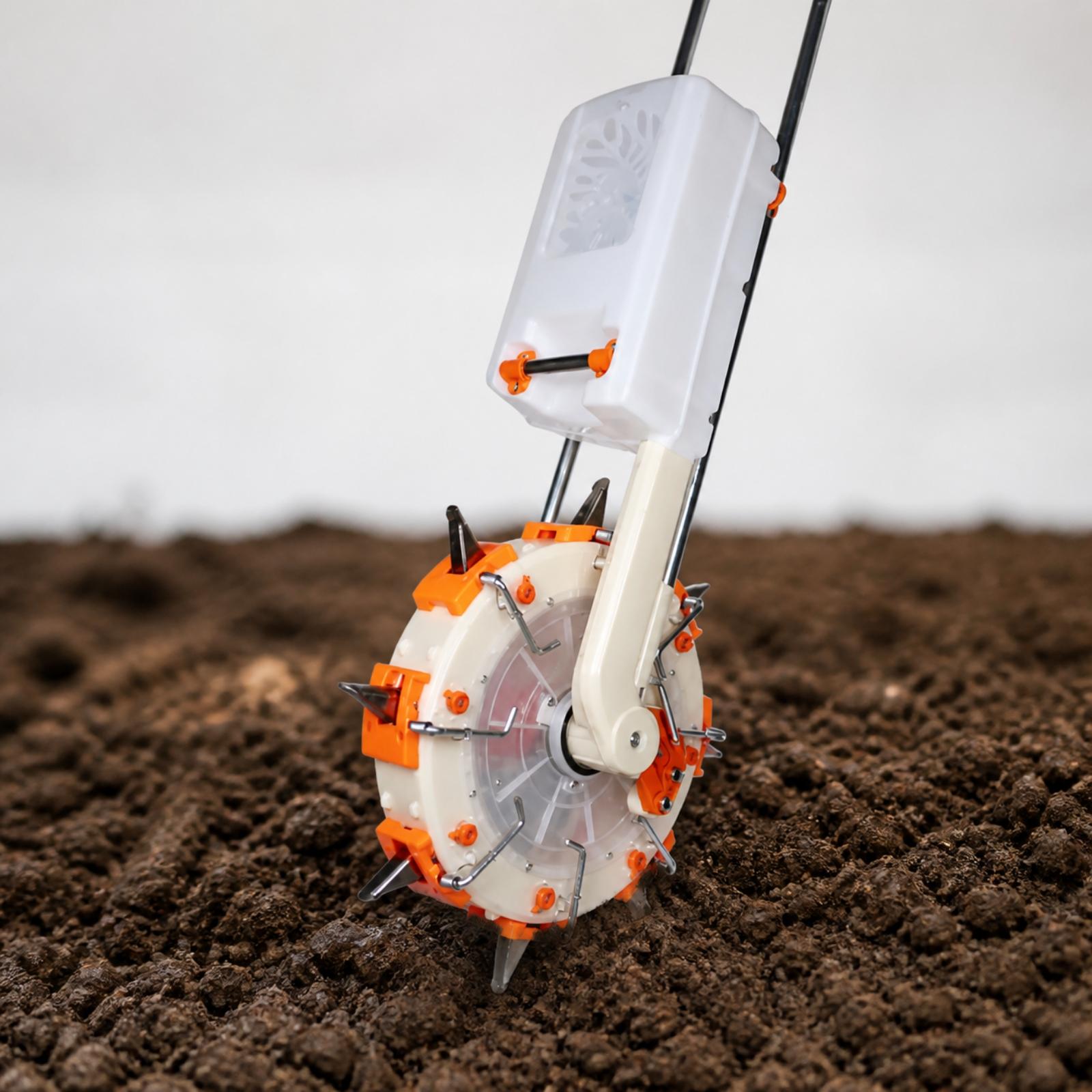 수동으로 밀어서 사용하는 비료 살포기, 용량 조절이 가 - Fertilizer Dispenser 리뷰 및 가격