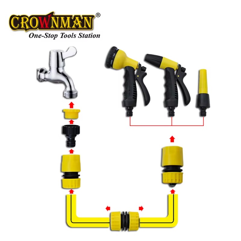 정원용품 고품질 8가지 패턴 정원용 물 호스 노즐 건  - Gardening Tools Water 리뷰 및 가격