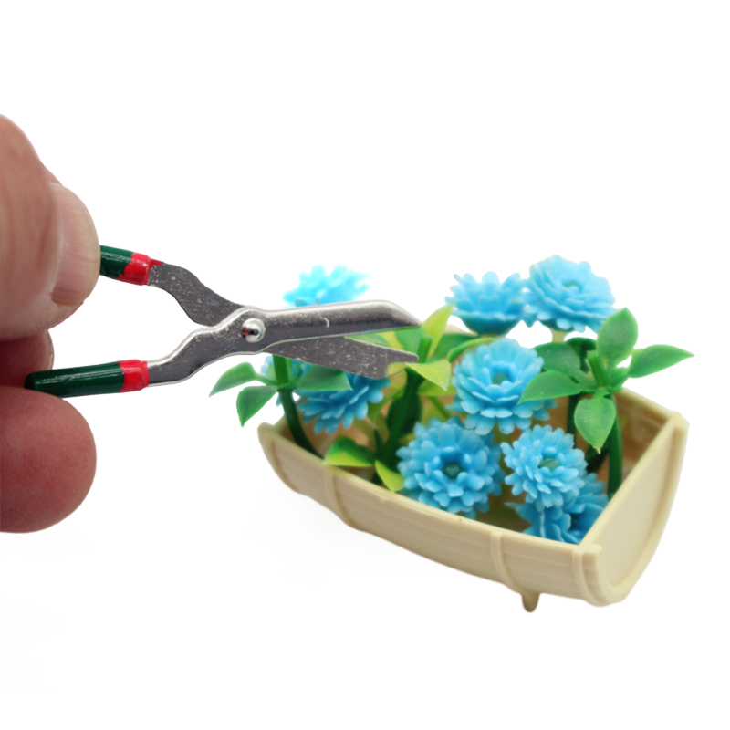 1/12 인형집 시뮬레이션 물뿌리개 삽 가위 세트 인형 - Gardening Tools For Home 리뷰 및 가격