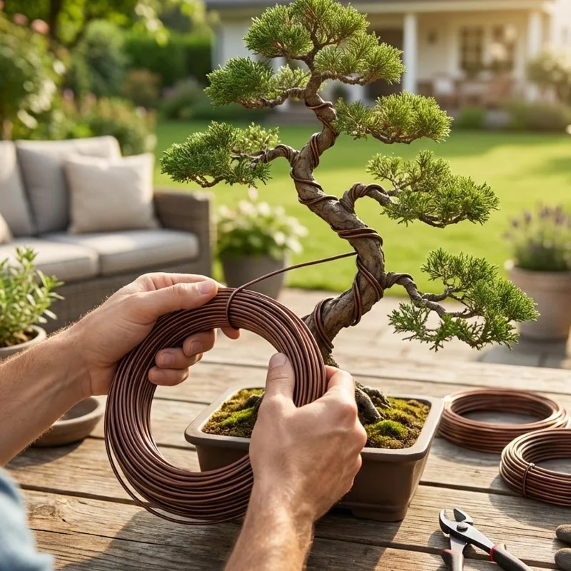 5M 분재 훈련용 와이어 세트, 정원 식물 지지용 알루 - Gardening Tool Diy 리뷰 및 가격